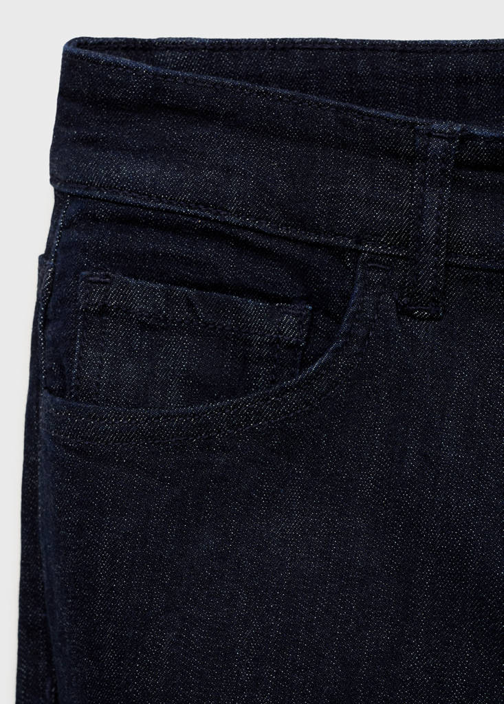 Regular-Rise Flare Jeans Rinse Wash
