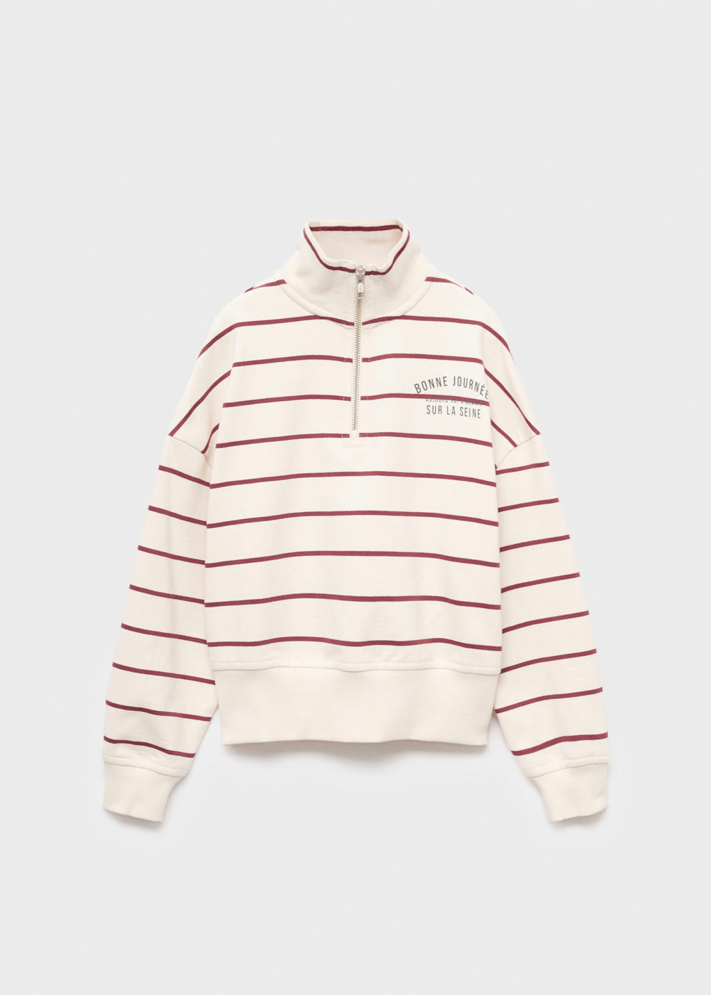 Sweat Bonne Blanc Cassé - Fille