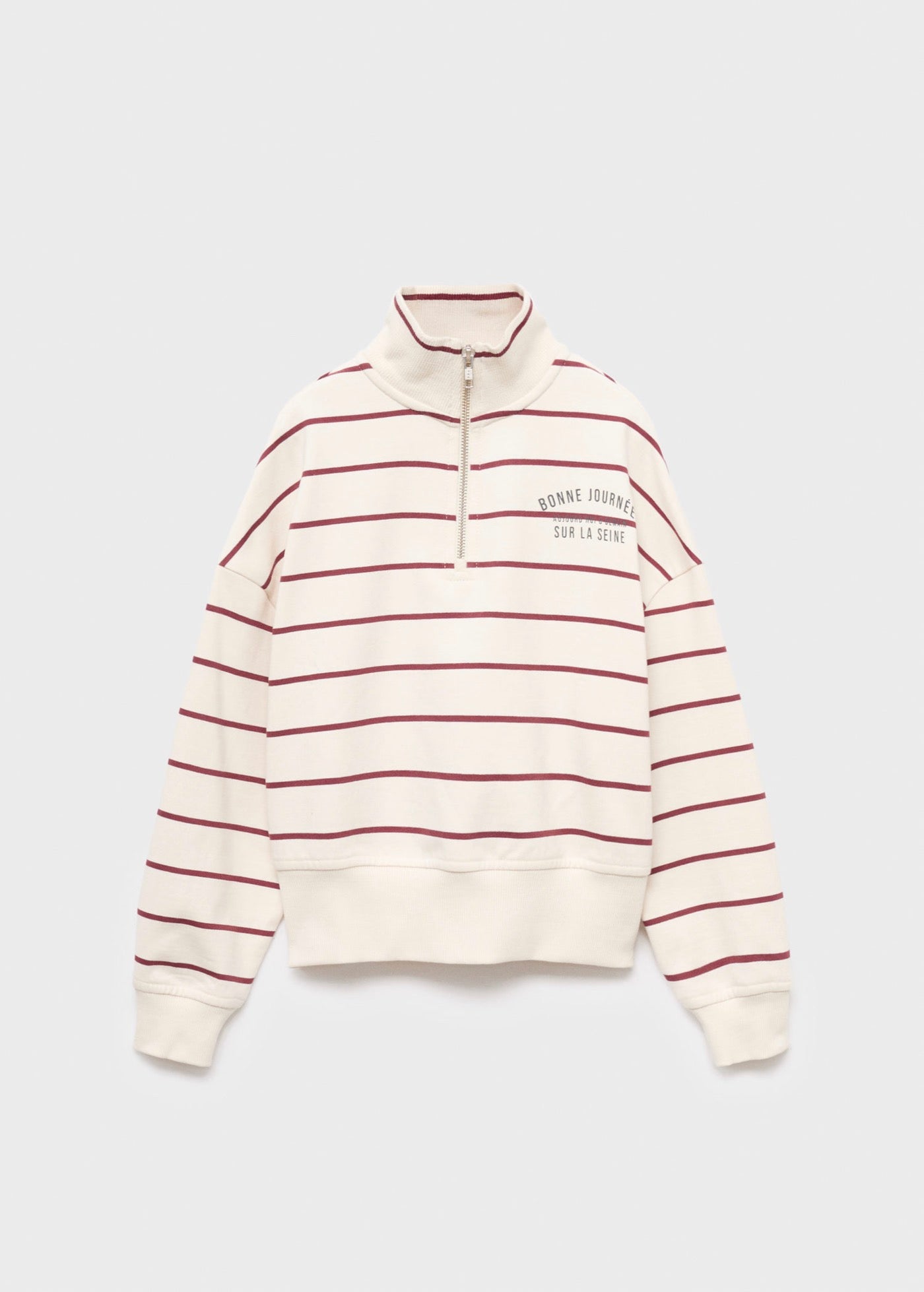 Sweat Bonne Blanc Cassé - Fille
