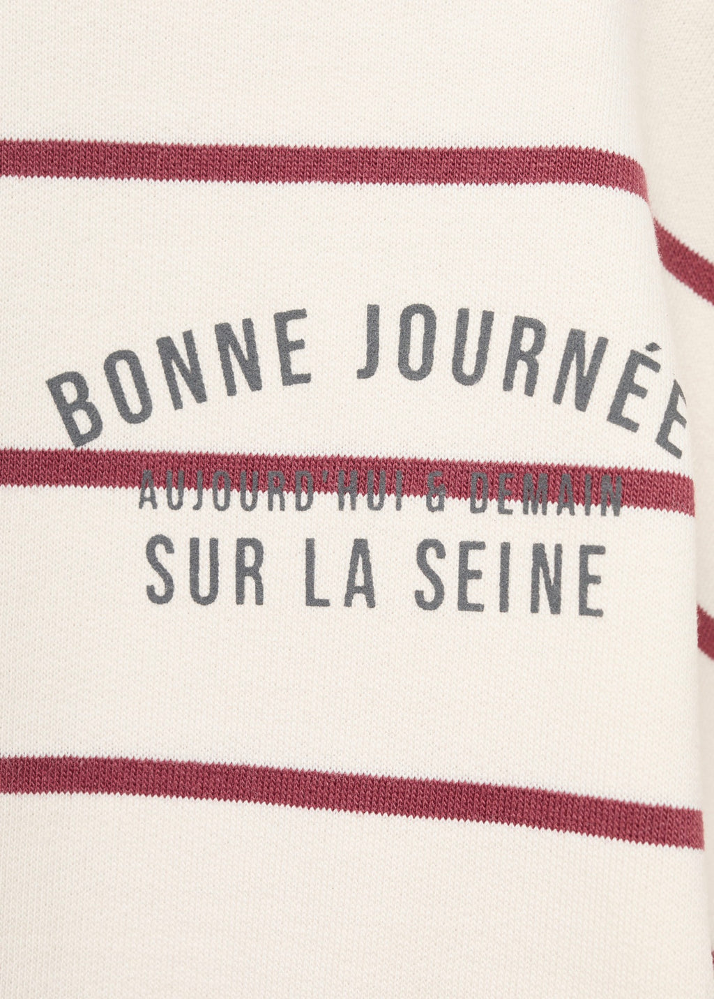 Sweat Bonne Blanc Cassé - Fille