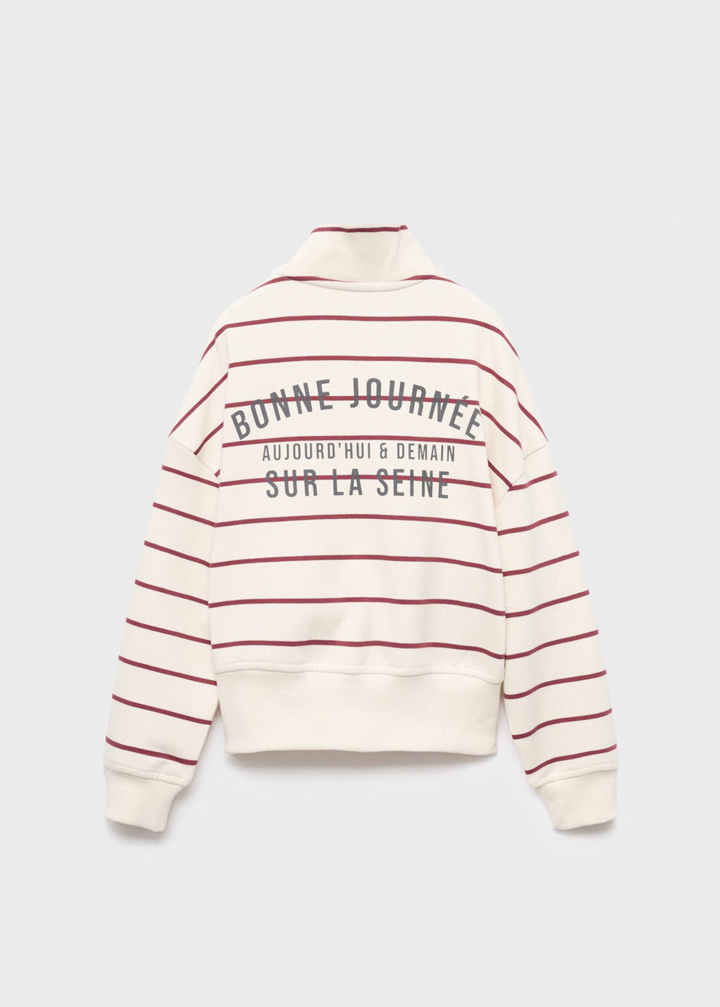 Sweat Bonne Blanc Cassé - Fille