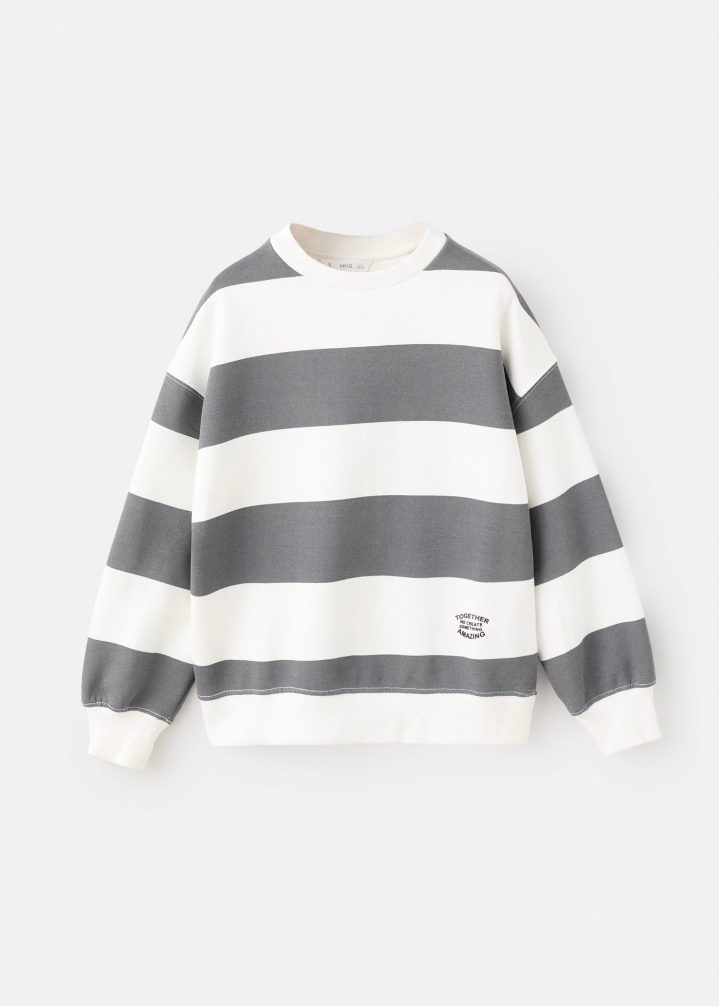 Sweat Together Gris Anthracite - Garçon