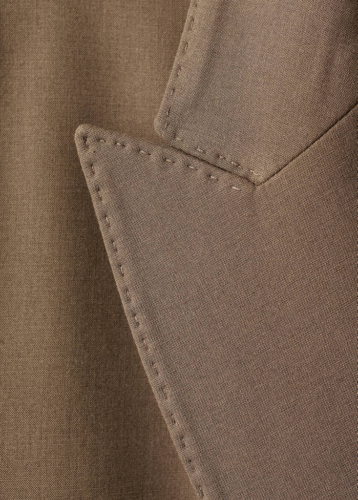 Double-Breasted Suit Blazer