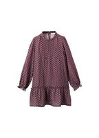 Carmela Burgundy Dress - Girl