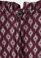 Carmela Burgundy Dress - Girl