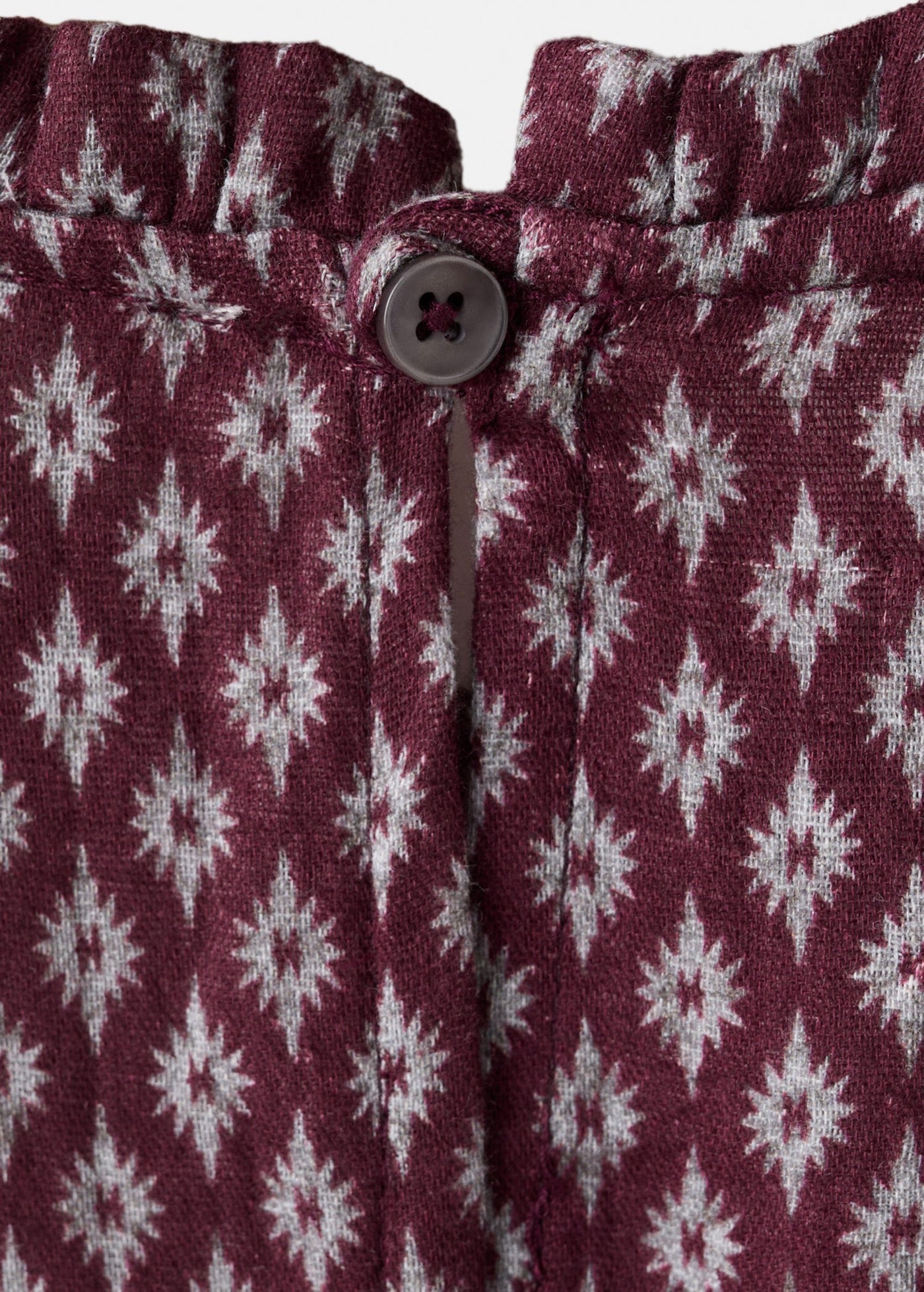 Carmela Burgundy Dress - Girl