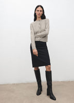 Cardigan in maglia con bottoni