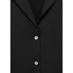 Short-Sleeved Satin Shirt