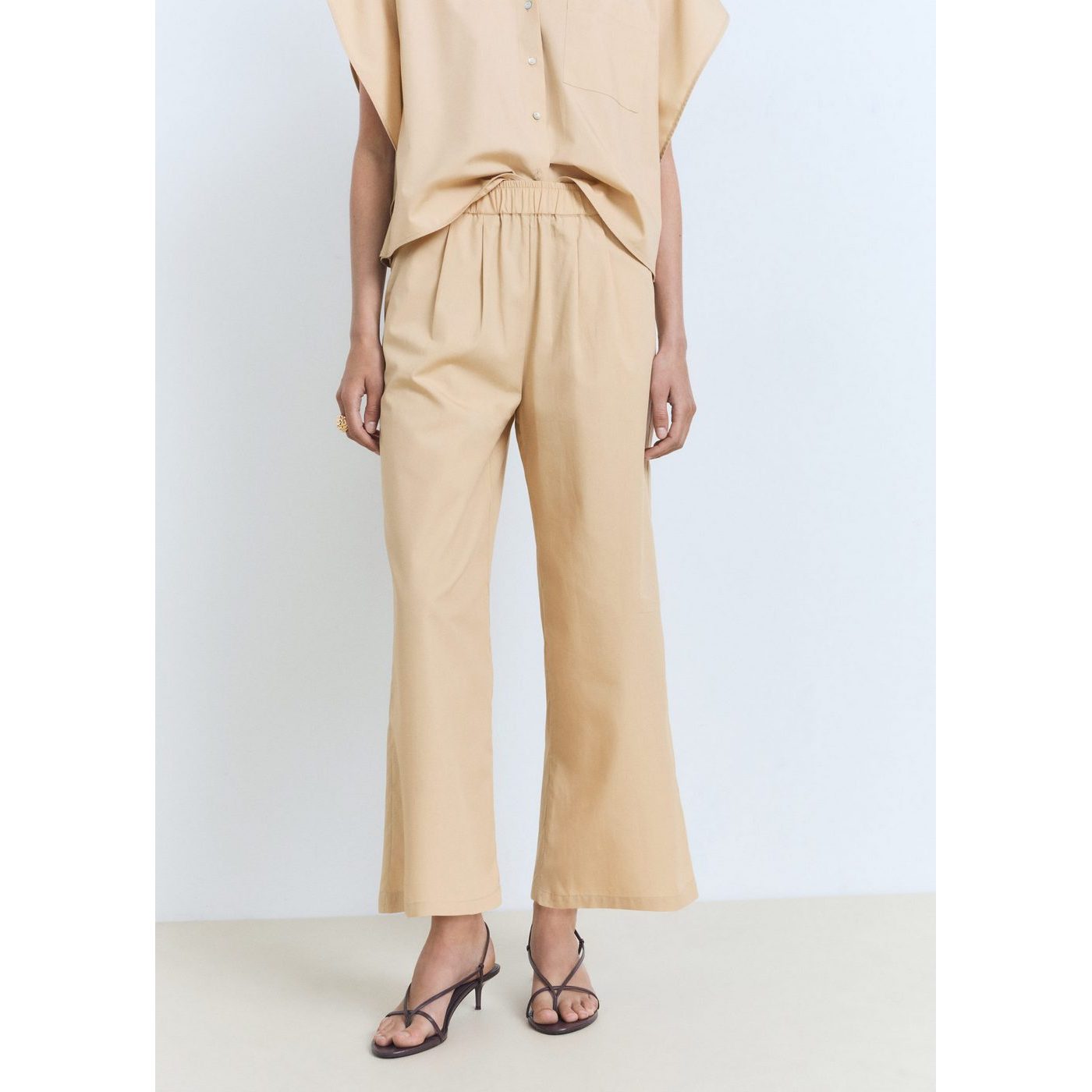 Pantalon Droit 7/8