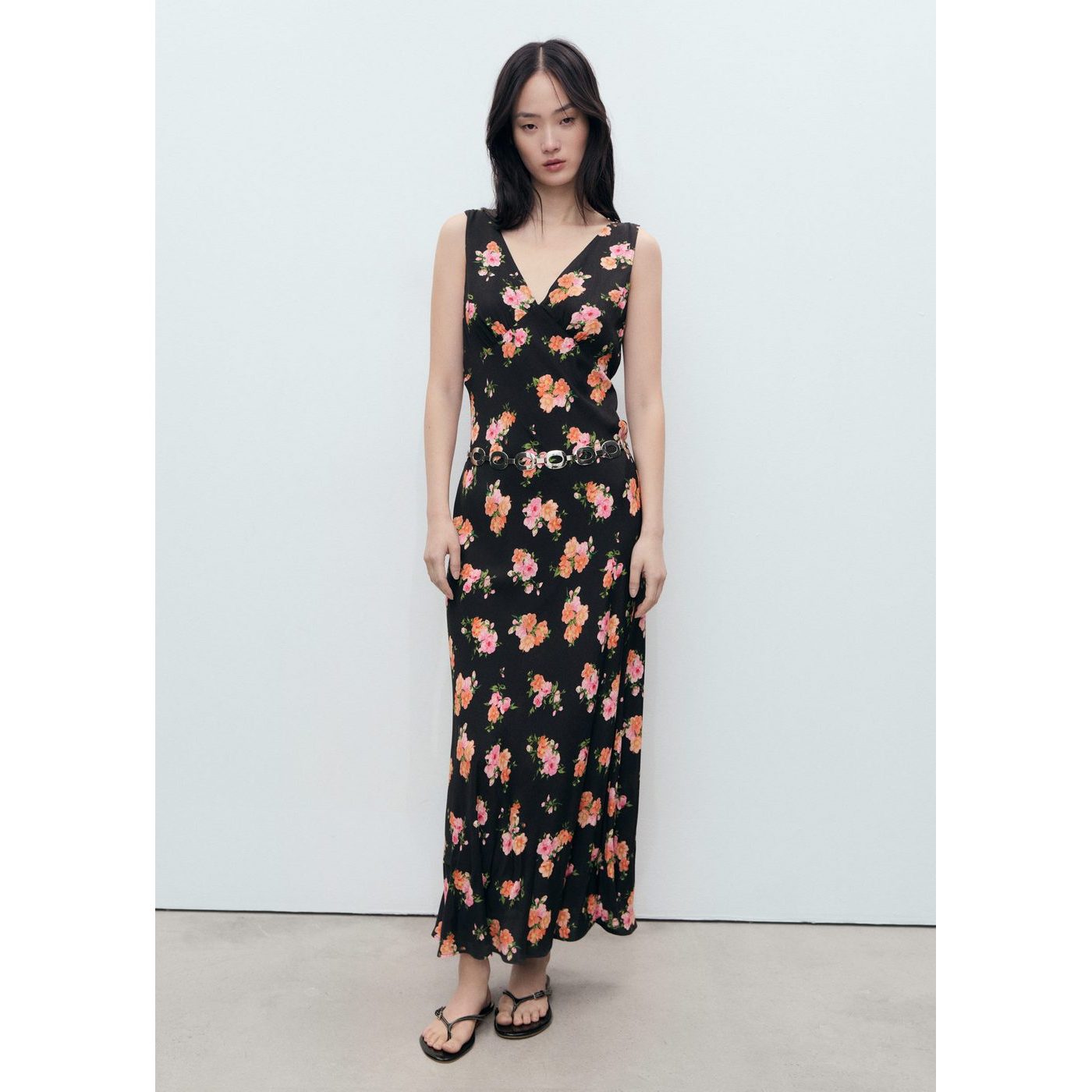 Robe Longue Fleurie