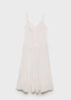 Robe Longue Col V