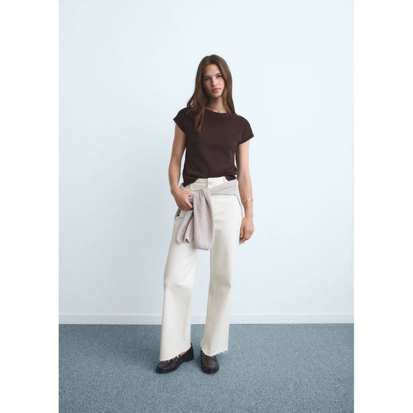 Jeans stile culotte Catherin a vita alta