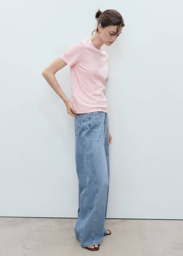 T-Shirt Coton Manches Courtes