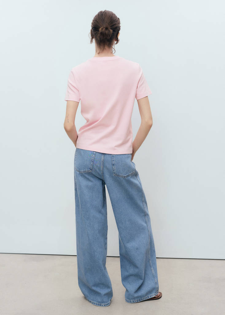 T-Shirt Coton Manches Courtes