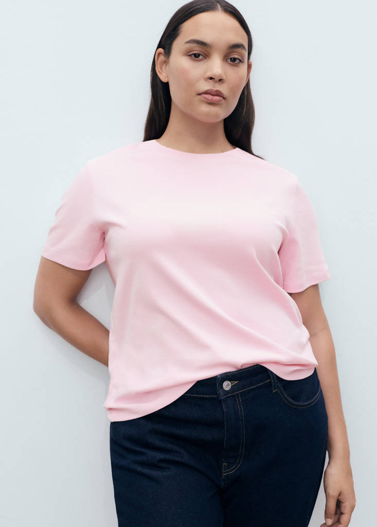 T-Shirt Coton Manches Courtes