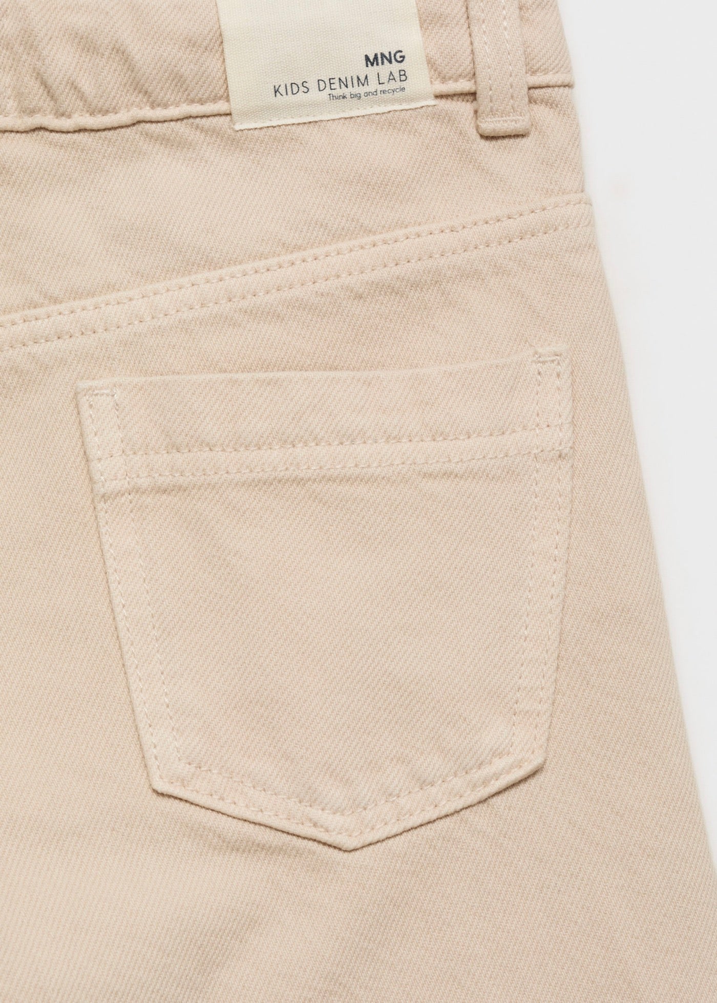 Wide1 Sand Jeans - Girl
