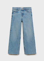Wide1 Medium Blue Jeans - Girl