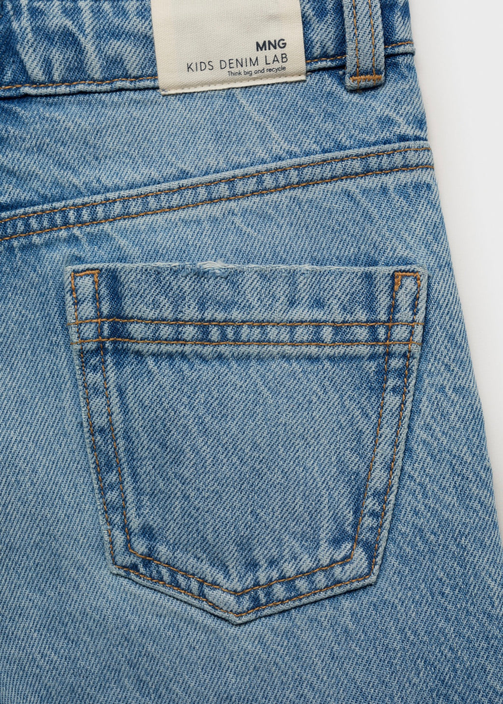 Wide1 Medium Blue Jeans - Girl