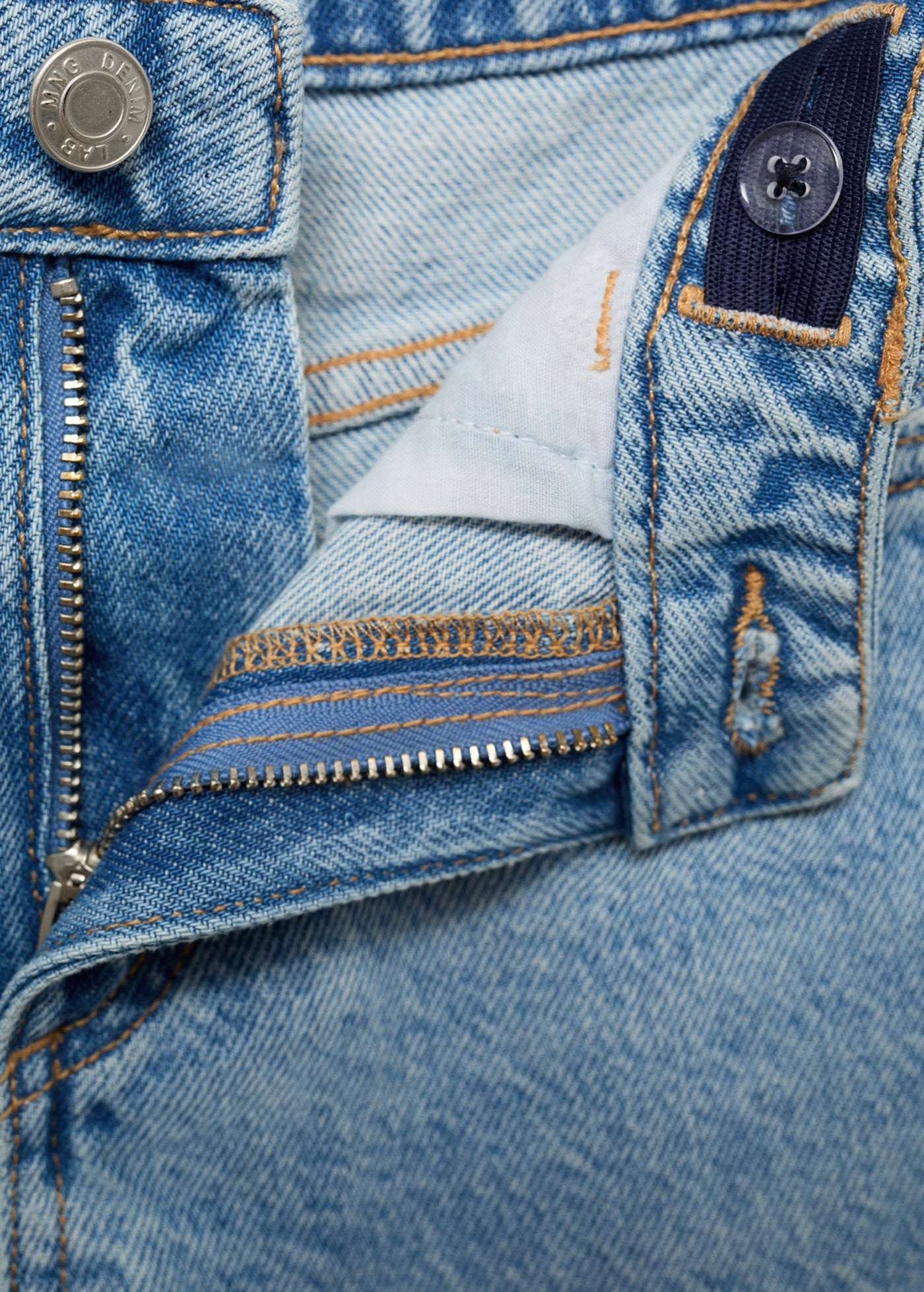 Wide1 Medium Blue Jeans - Girl