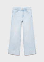 Jean Wide1 Bleu Clair - Fille