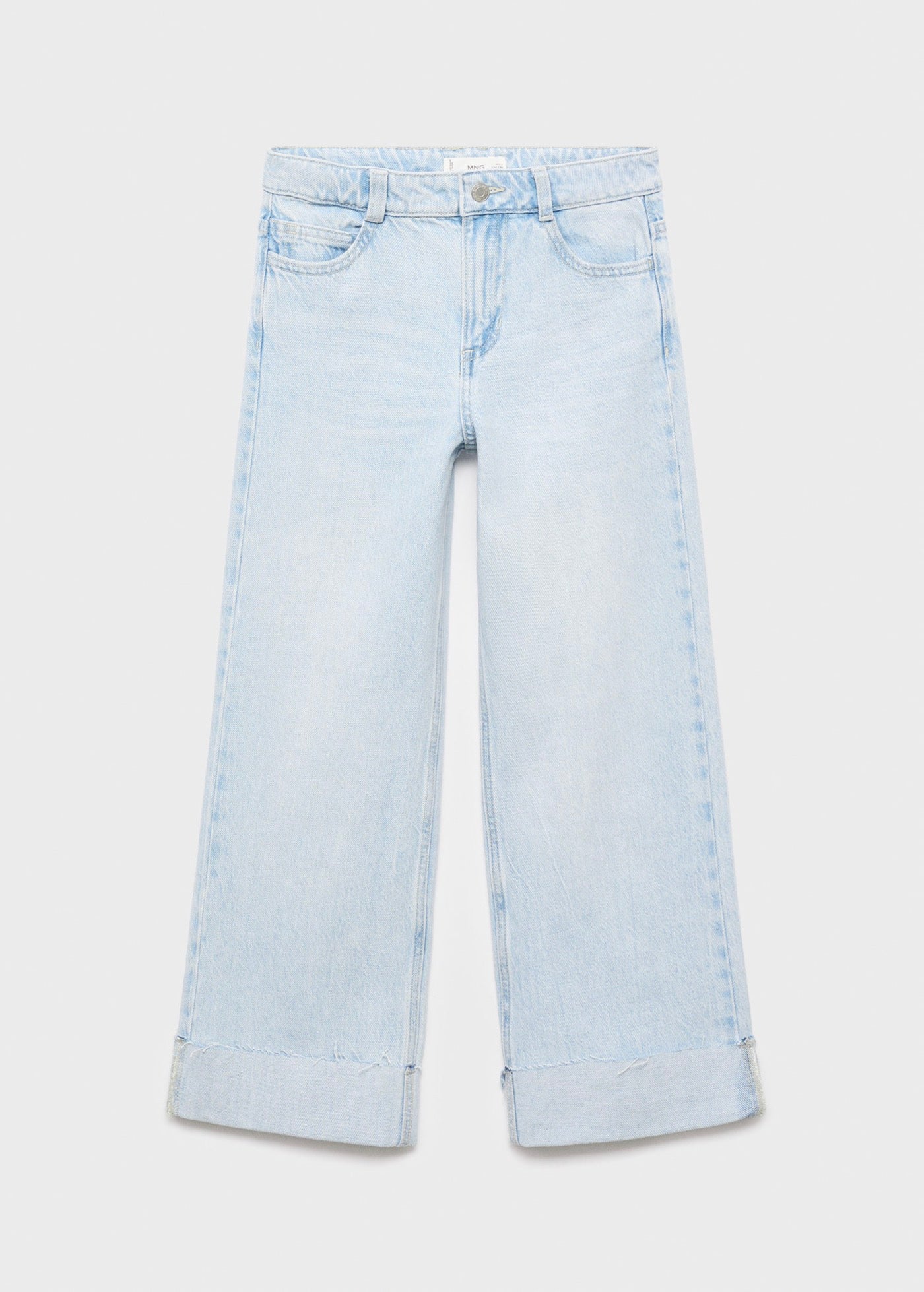 Jean Wide1 Bleu Clair - Fille
