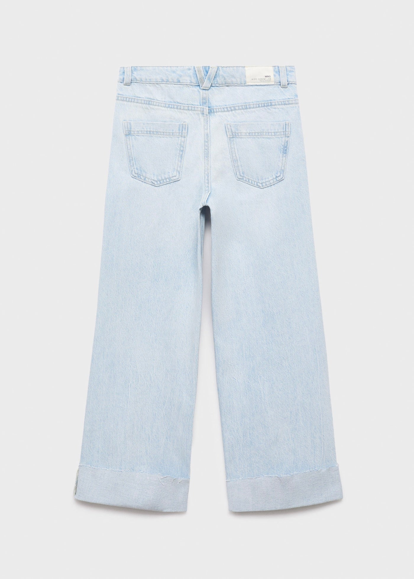 Jean Wide1 Bleu Clair - Fille