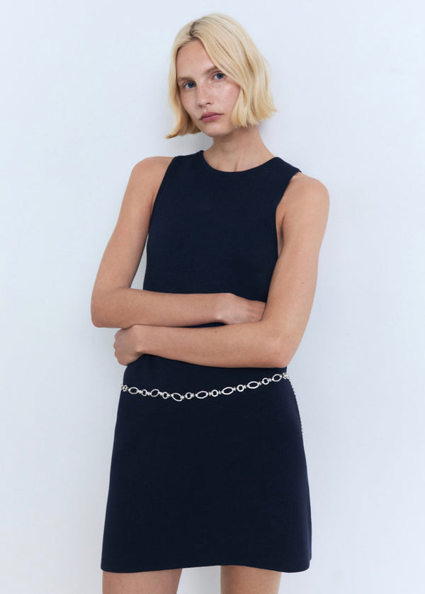 Robe Bretelles Maille