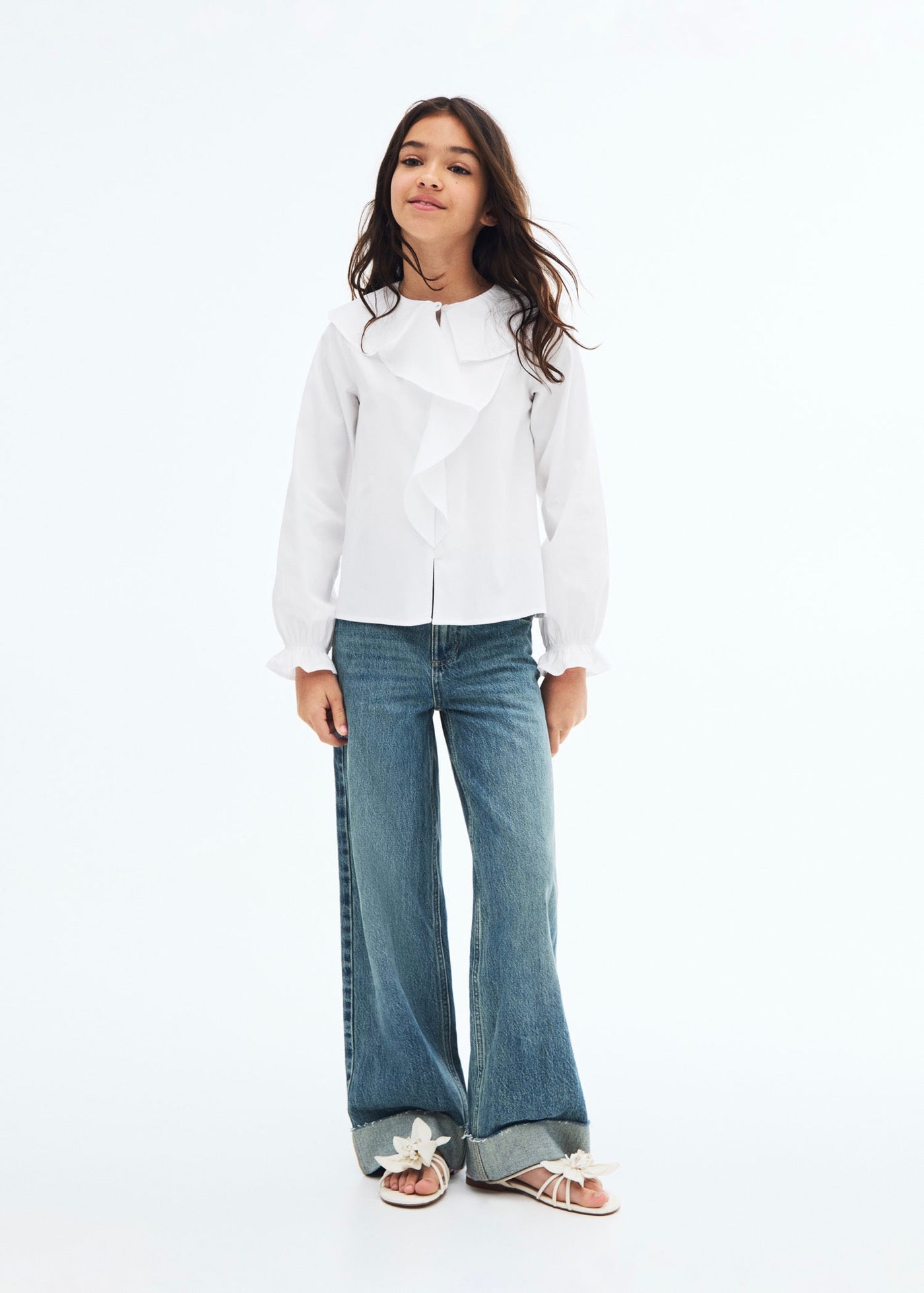 Chemise Candela Blanc - Fille
