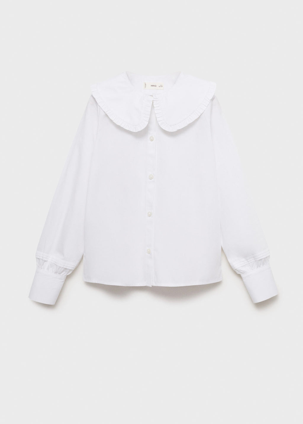 Chemise Carmen Blanc - Fille