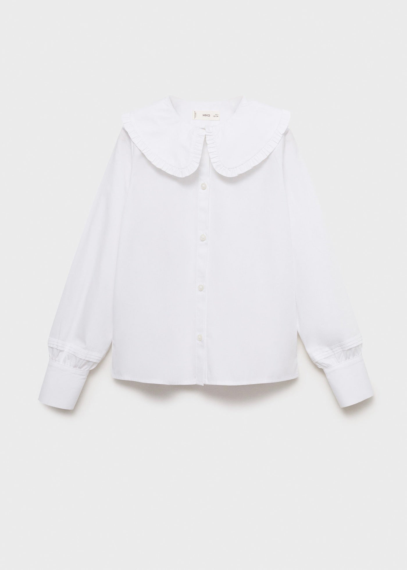 Chemise Carmen Blanc - Fille