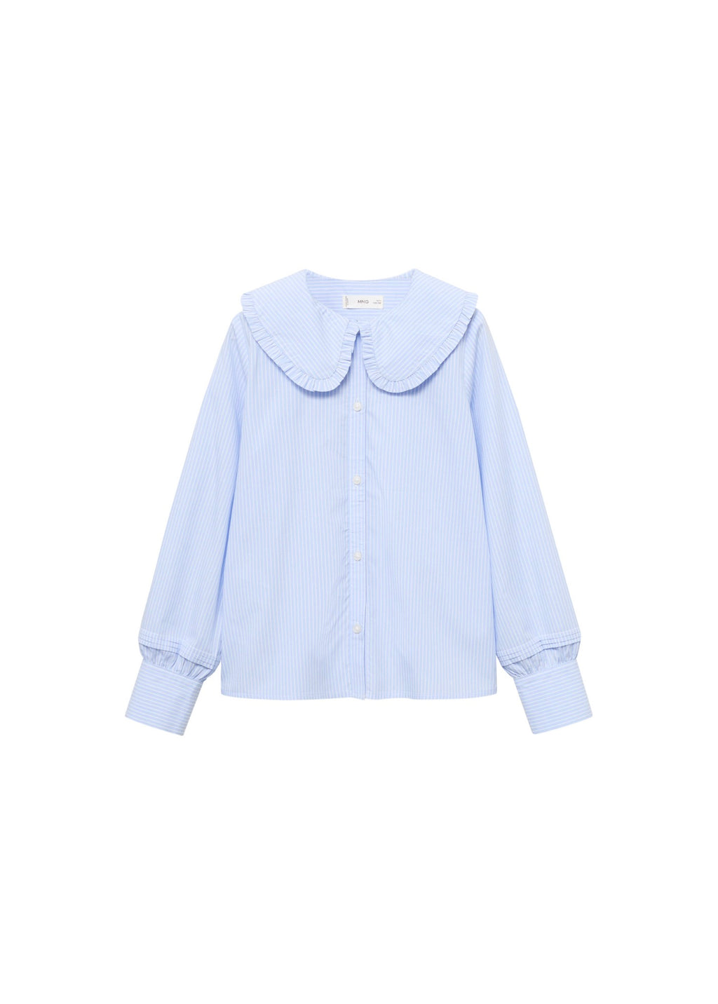 Chemise Carmen Bleu - Fille
