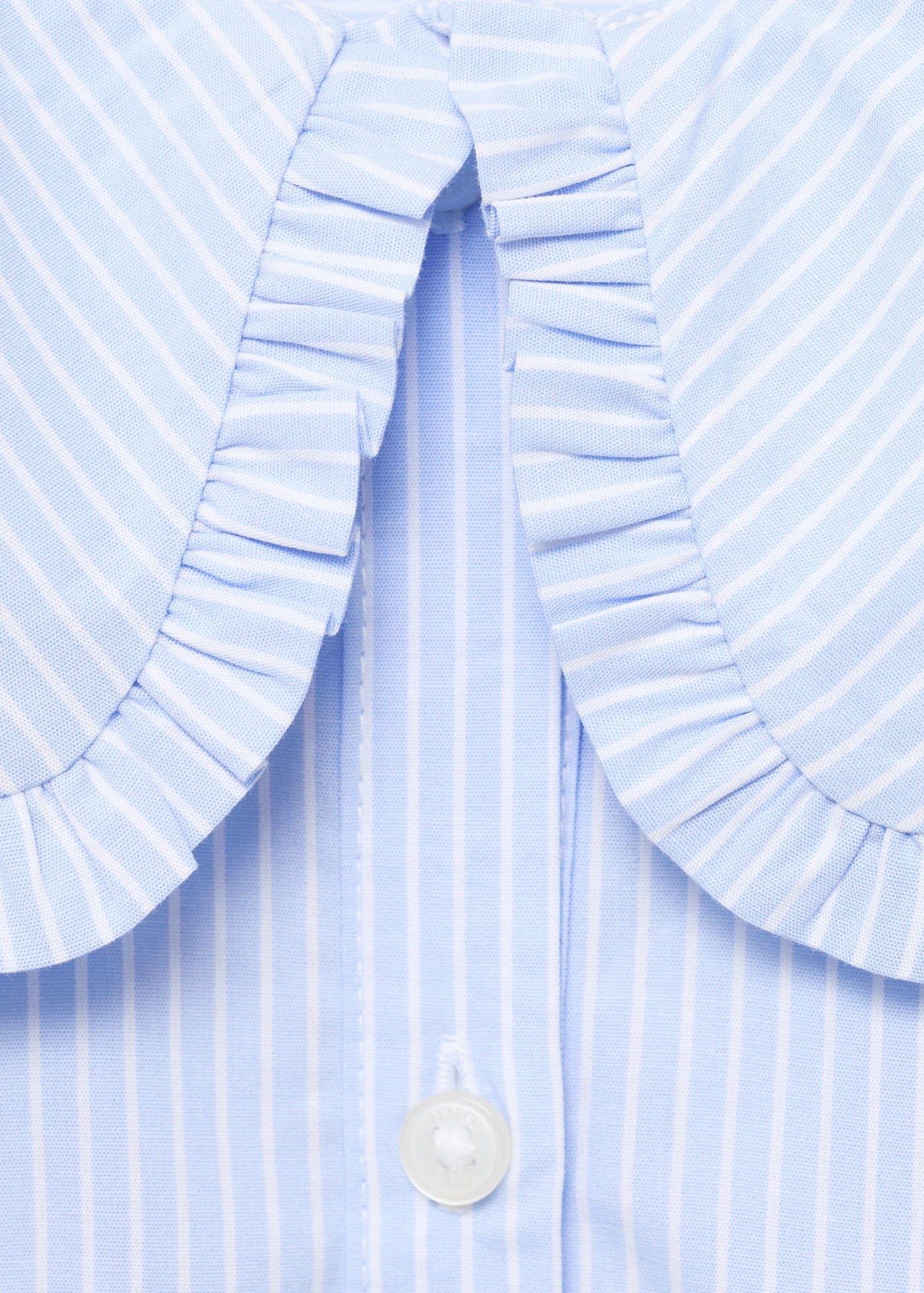 Chemise Carmen Bleu - Fille