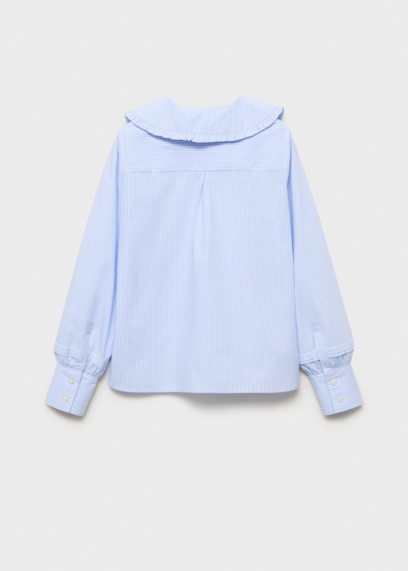 Chemise Carmen Bleu - Fille