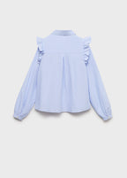 Chemise Carlota Bleu - Fille