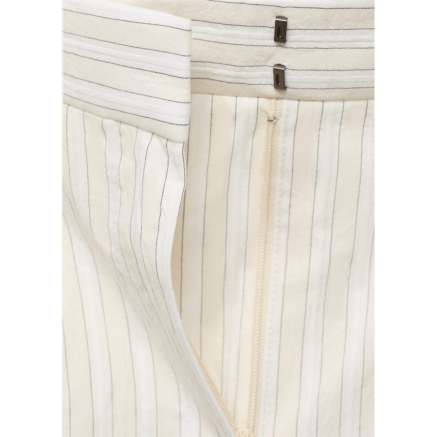 Pantalon Large À Rayures