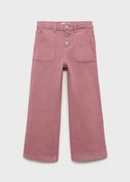 Jean Utility1 Rose - Fille