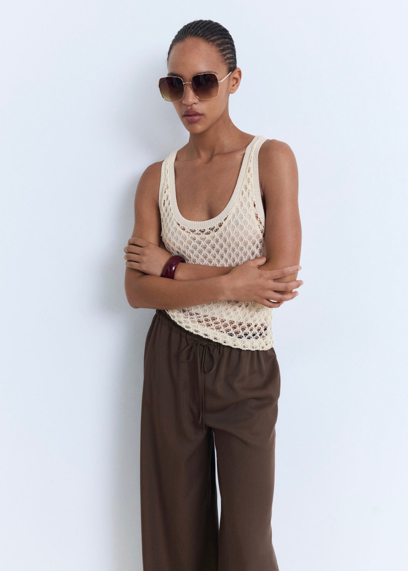 Pantalon Lyocell Wideleg