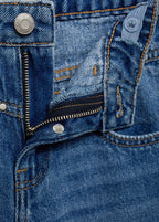 Jean Studs Bleu Marine - Fille