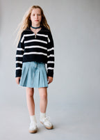 Pull Delphy Bleu Marine - Fille