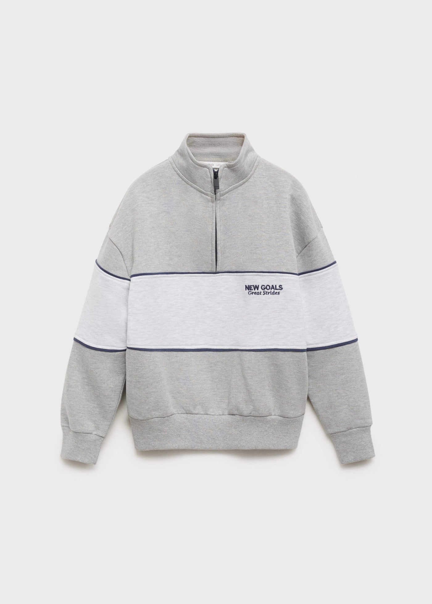 Apres Medium Grey Marl Sweatshirt - Boy