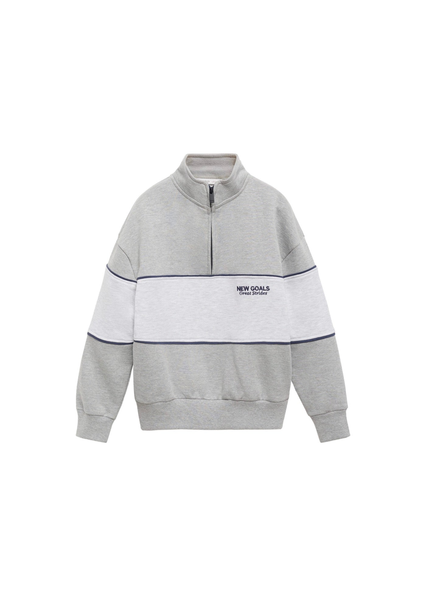 Apres Medium Grey Marl Sweatshirt - Boy
