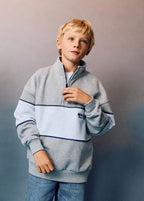 Apres Medium Grey Marl Sweatshirt - Boy