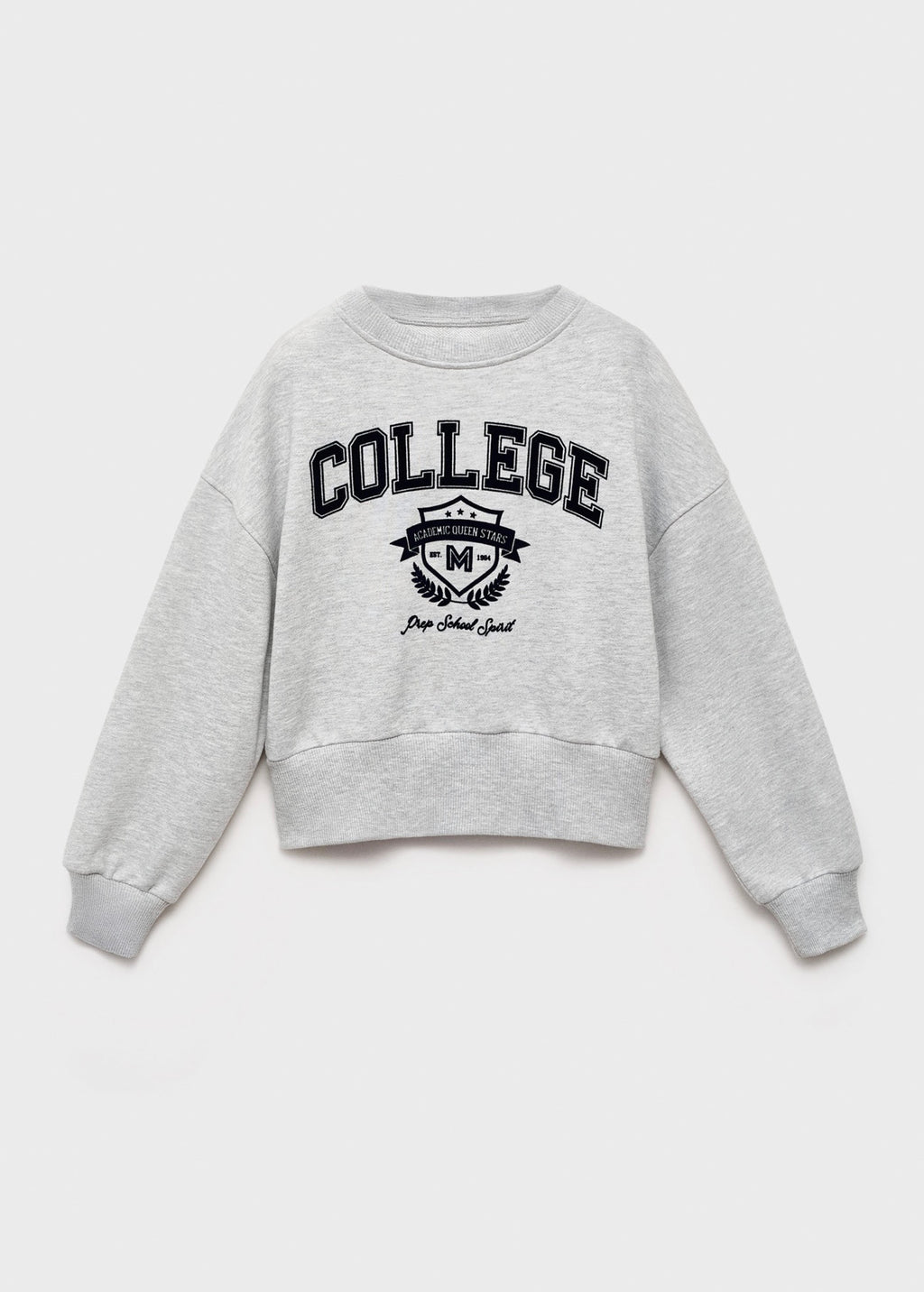 Cambri Medium Grey Marl Sweatshirt - Girl