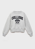 Cambri Medium Grey Marl Sweatshirt - Girl
