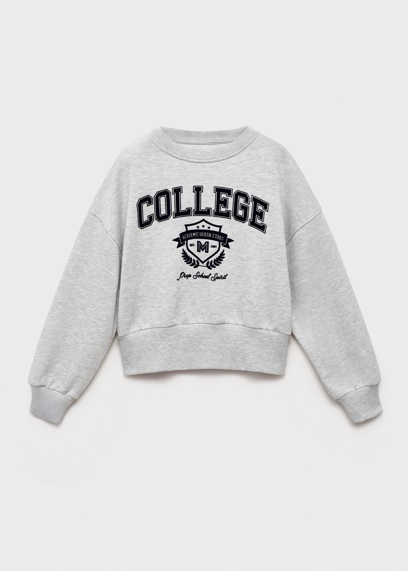 Cambri Medium Grey Marl Sweatshirt - Girl