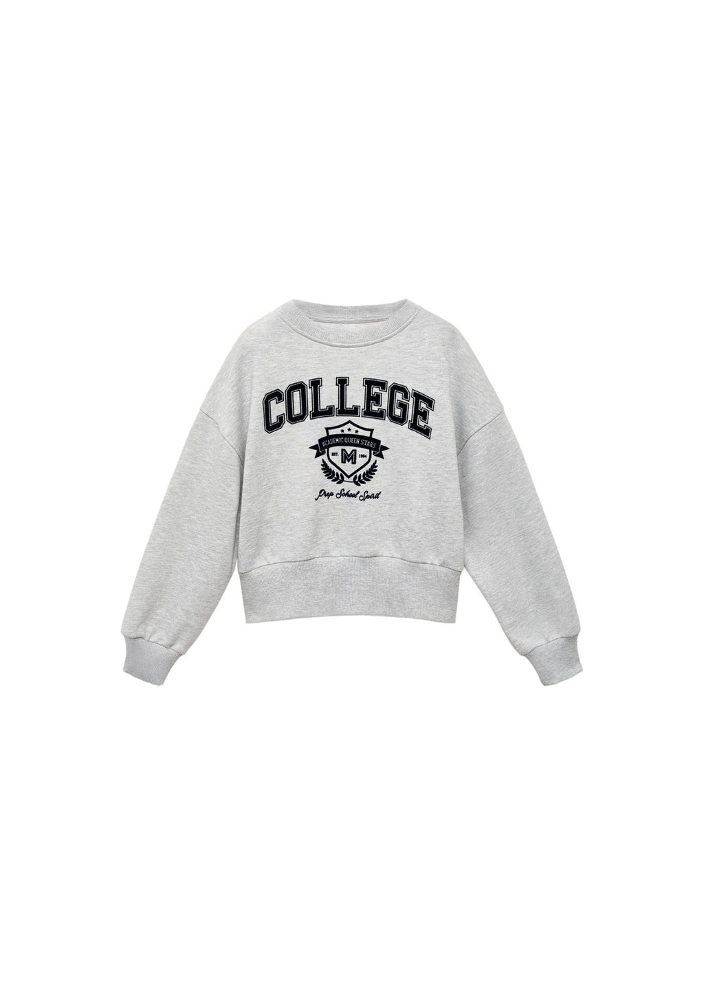 Cambri Medium Grey Marl Sweatshirt - Girl