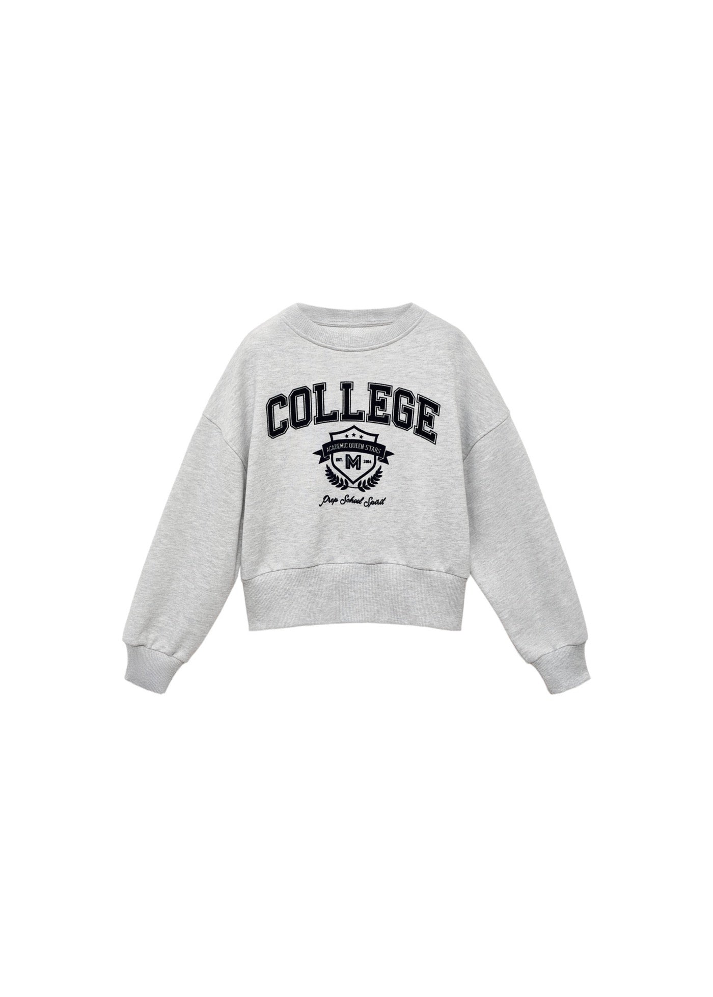 Cambri Medium Grey Marl Sweatshirt - Girl