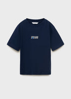 T-Shirt Player Bleu Marine - Garçon