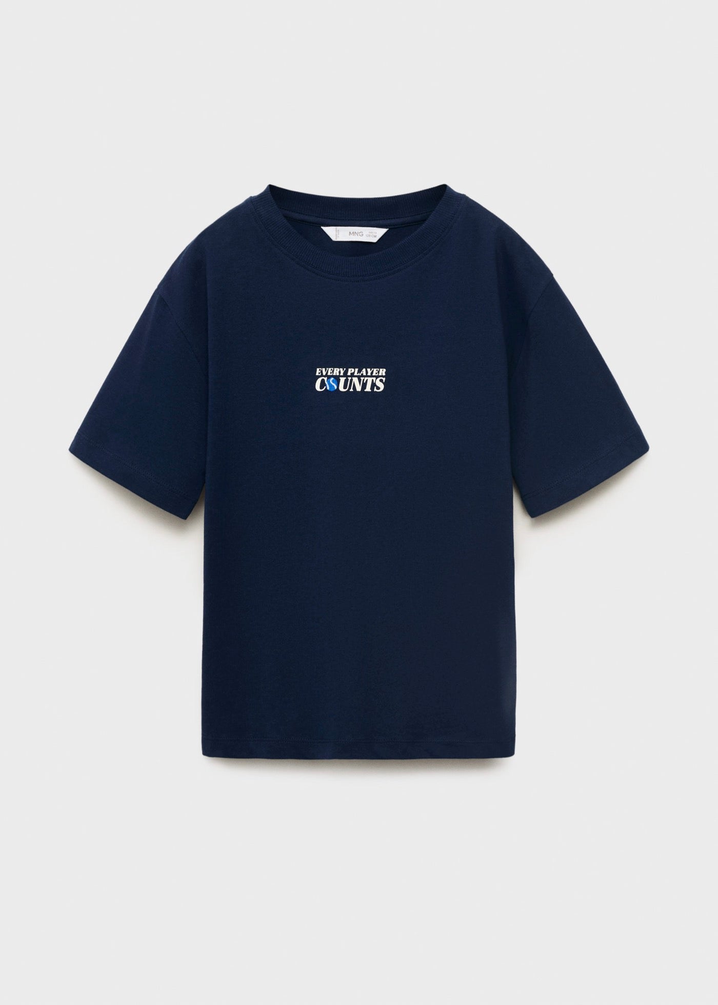 T-Shirt Player Bleu Marine - Garçon