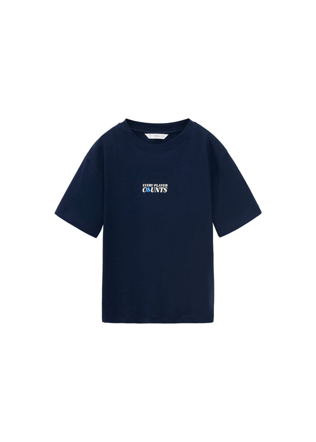 T-Shirt Player Bleu Marine - Garçon
